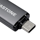 Gigastone Dual USB-C and USB-A Flash Drive, USB 3.2 Gen 1, Plug and Play for PC, Mac, or Phone, 64 GB