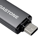 Gigastone Dual USB-C and USB-A Flash Drive, USB 3.2 Gen 1, Plug and Play for PC, Mac, or Phone, 128 GB