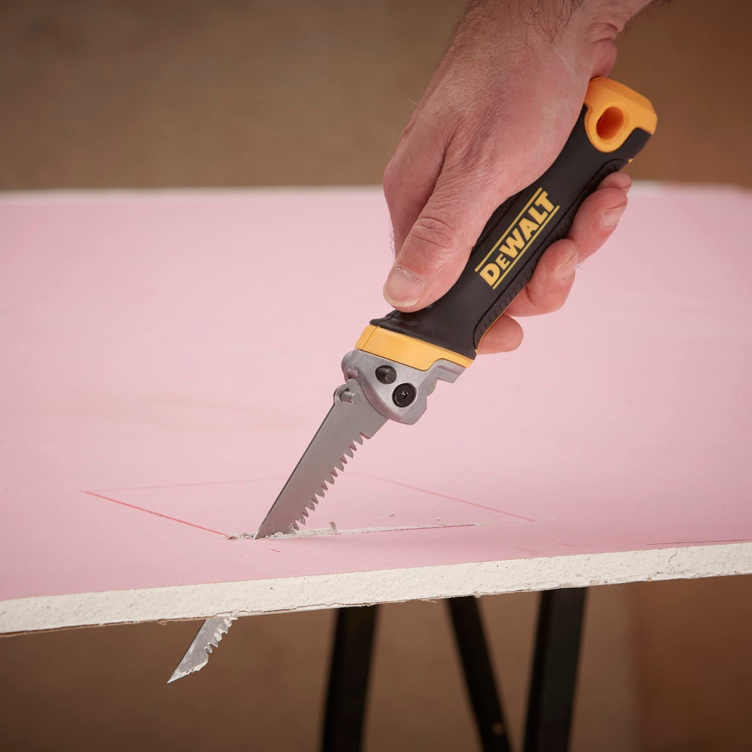 Dewalt 2-in-1 Folding Jab Saw with Rasp Blade