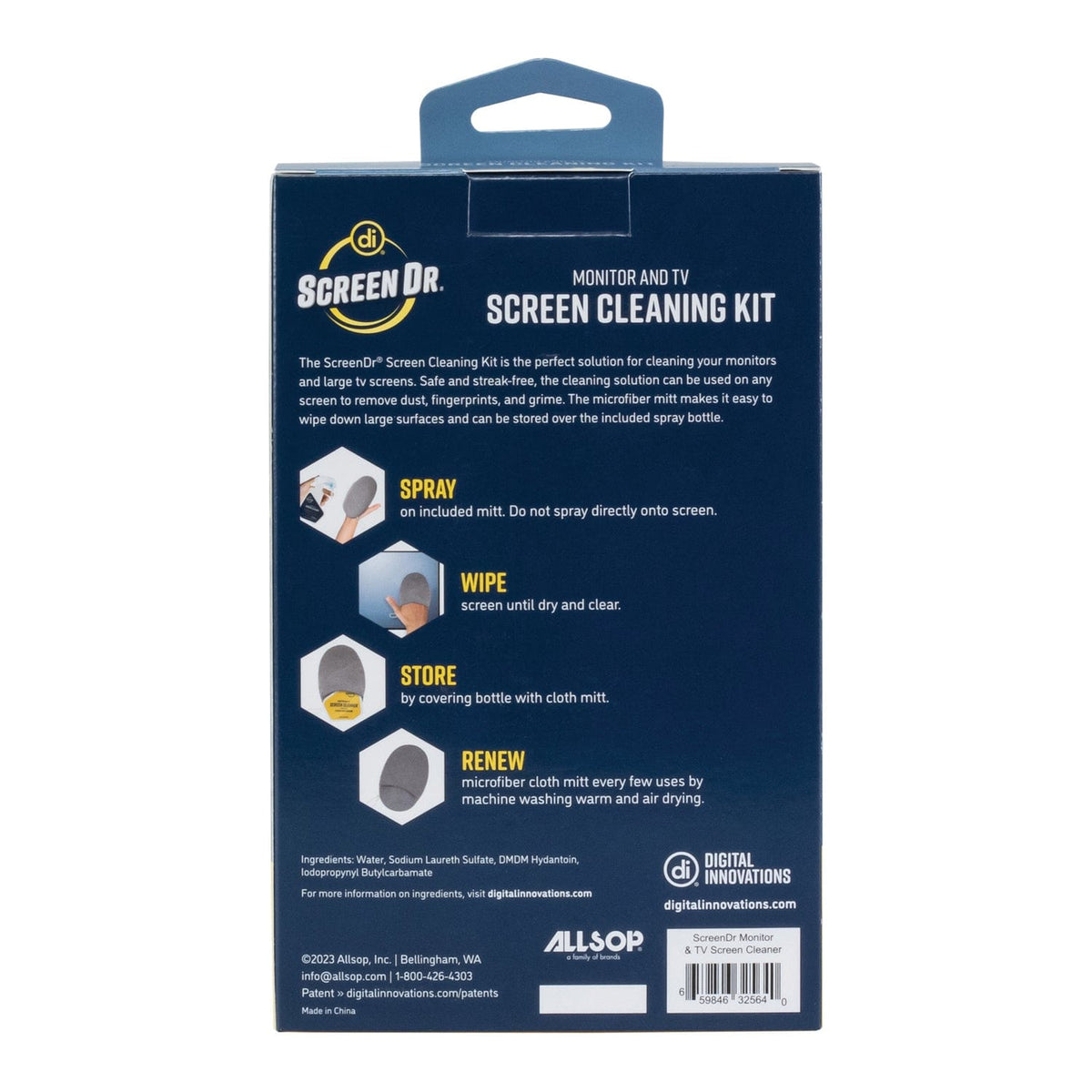 Digital Innovations ScreenDr Monitor and TV Screen Cleaning Kit