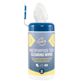 Digital Innovations CleanDr Multipurpose Tech Wipe, 5.1 In. x 5.1 In., 80 Count Canister