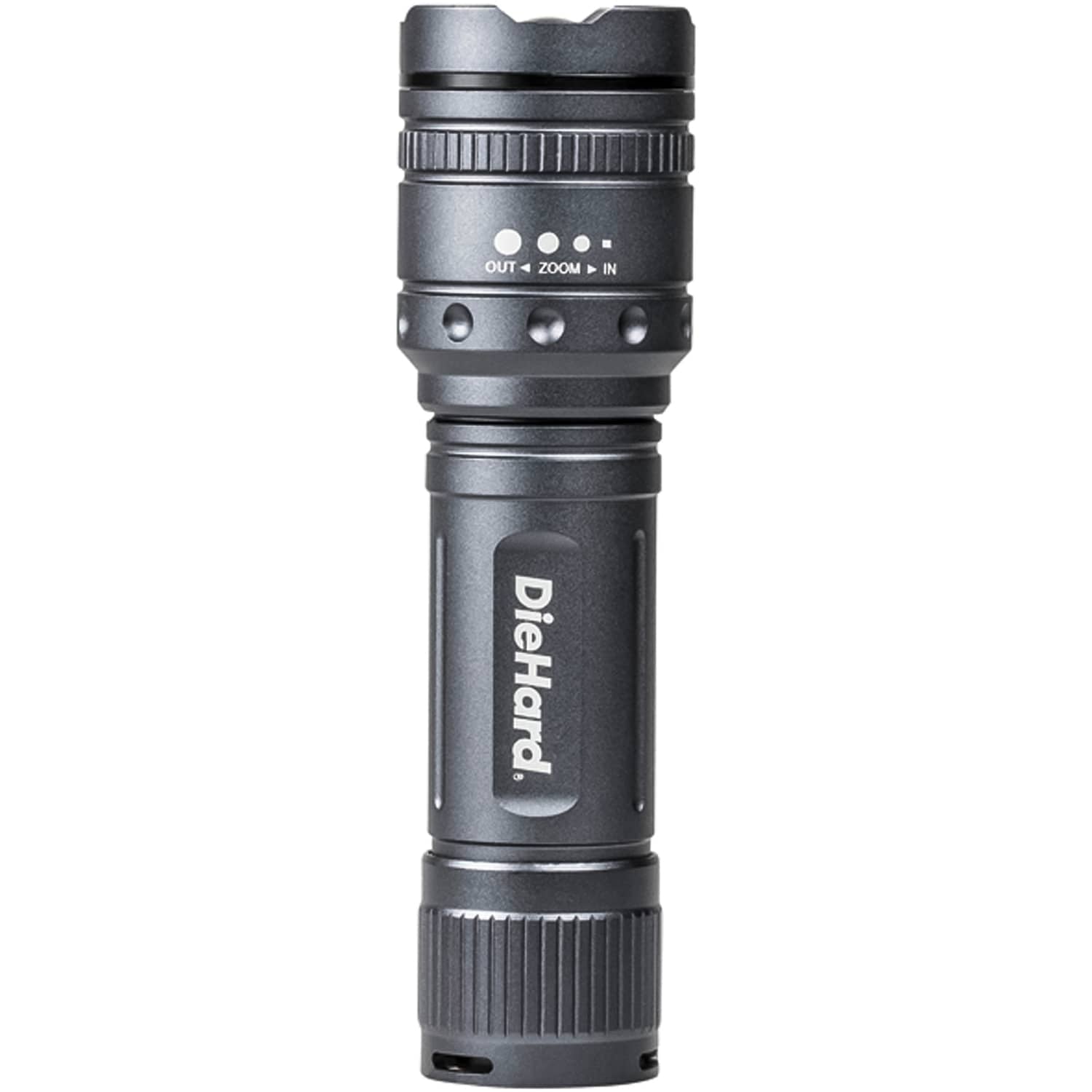 DieHard 600-Lumen Twist Focus Flashlight