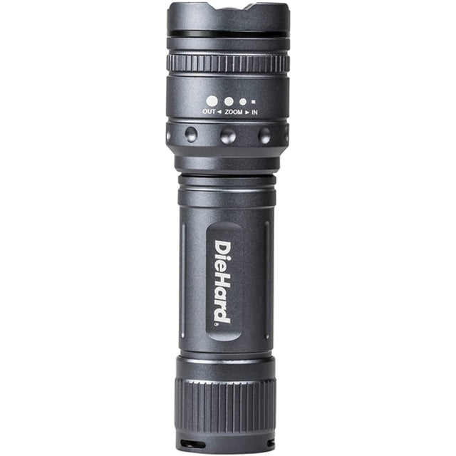 DieHard 600-Lumen Twist Focus Flashlight