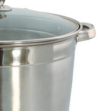 EuroHome 20-Qt. Stainless Steel Stock Pot with Glass Lid