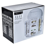 Elle Clear Acrylic Jewelry Organizer, 10.75 In. x 6 In. x 9 In.