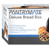 Pantrymate Stainless Steel Bread Box