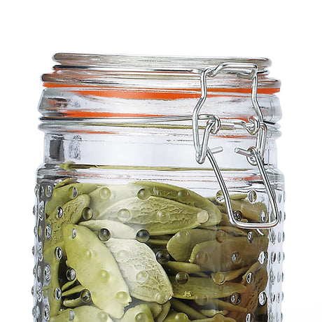 EuroHome Glass Canister with Gasket 3-Piece Set