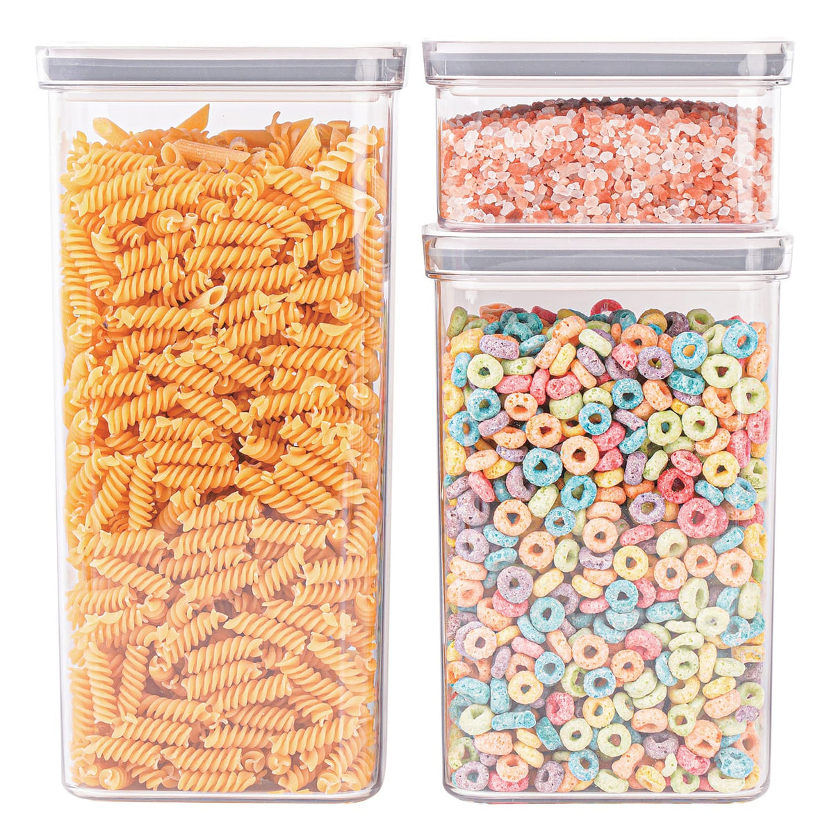 Pantrymate SpaceBox Rectangular Container 3-Piece Set