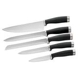 EuroHome Stainless Steel Knife 6-Piece Set Including Holder