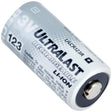 Ultralast ULCR123R CR123 Rechargeable Replacement Battery