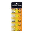 Dantona ValuePaq Energy UL377 Watch Battery, 5 Count