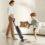 Dreame H12 Dual Vacuum and Mop, 4-in-1 Cordless Cleaner for Hard Multi-Surfaces, 1-Step Self-Cleaning with Hot Air Drying, 300 Watts, 16 kPa Suction