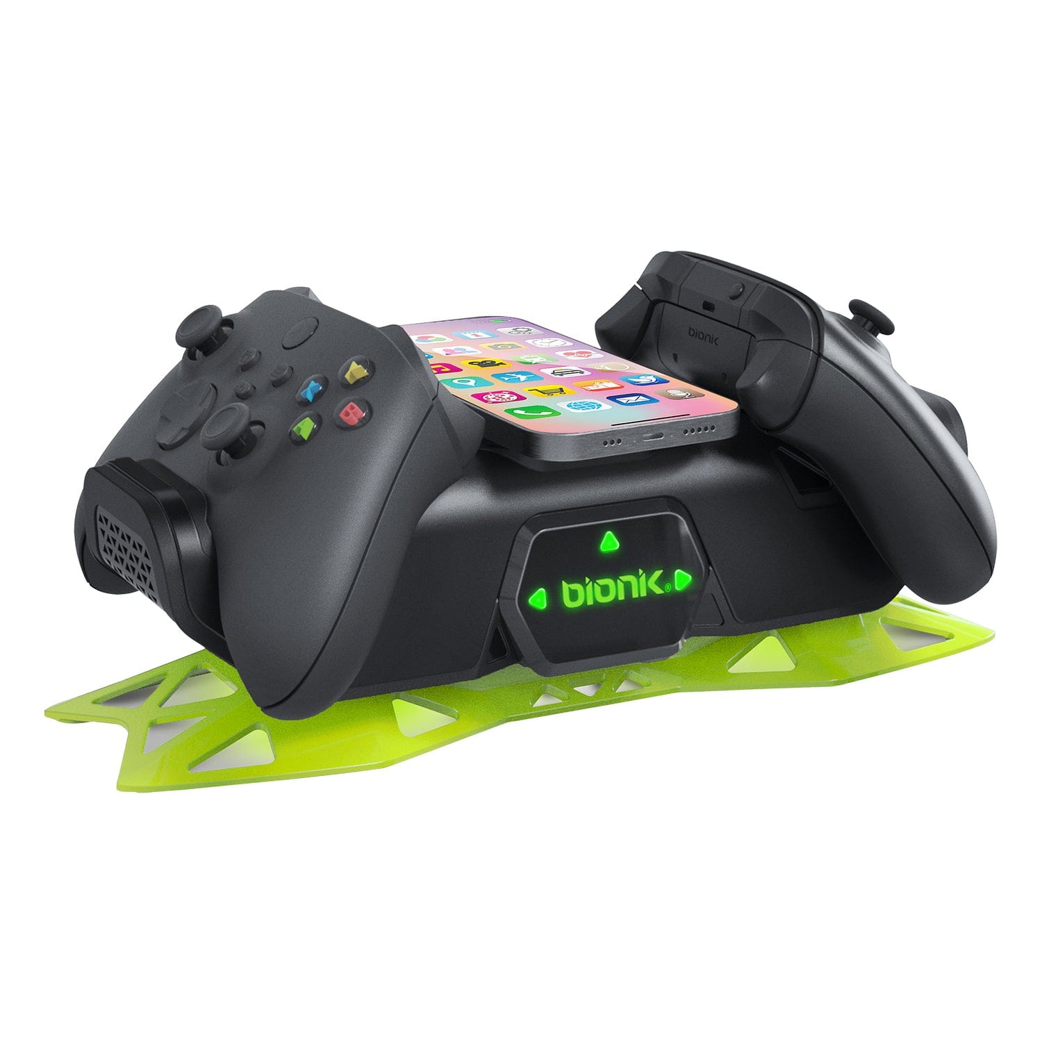 Bionik Power Stand Pro and QuickShot Pro Bundle for Xbox Series XS