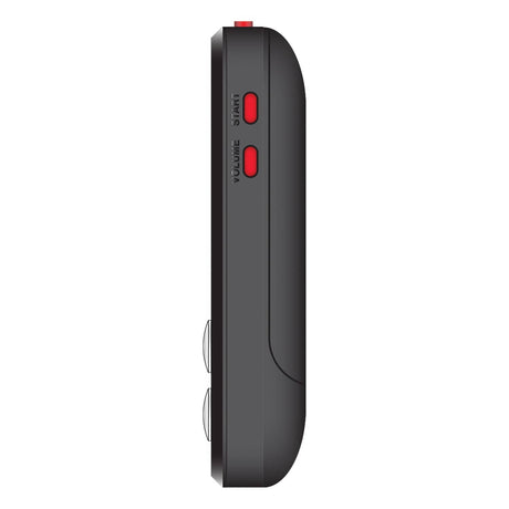 My Arcade Gamer Mini Classic 160-in-1 Handheld Game System, Black/Red