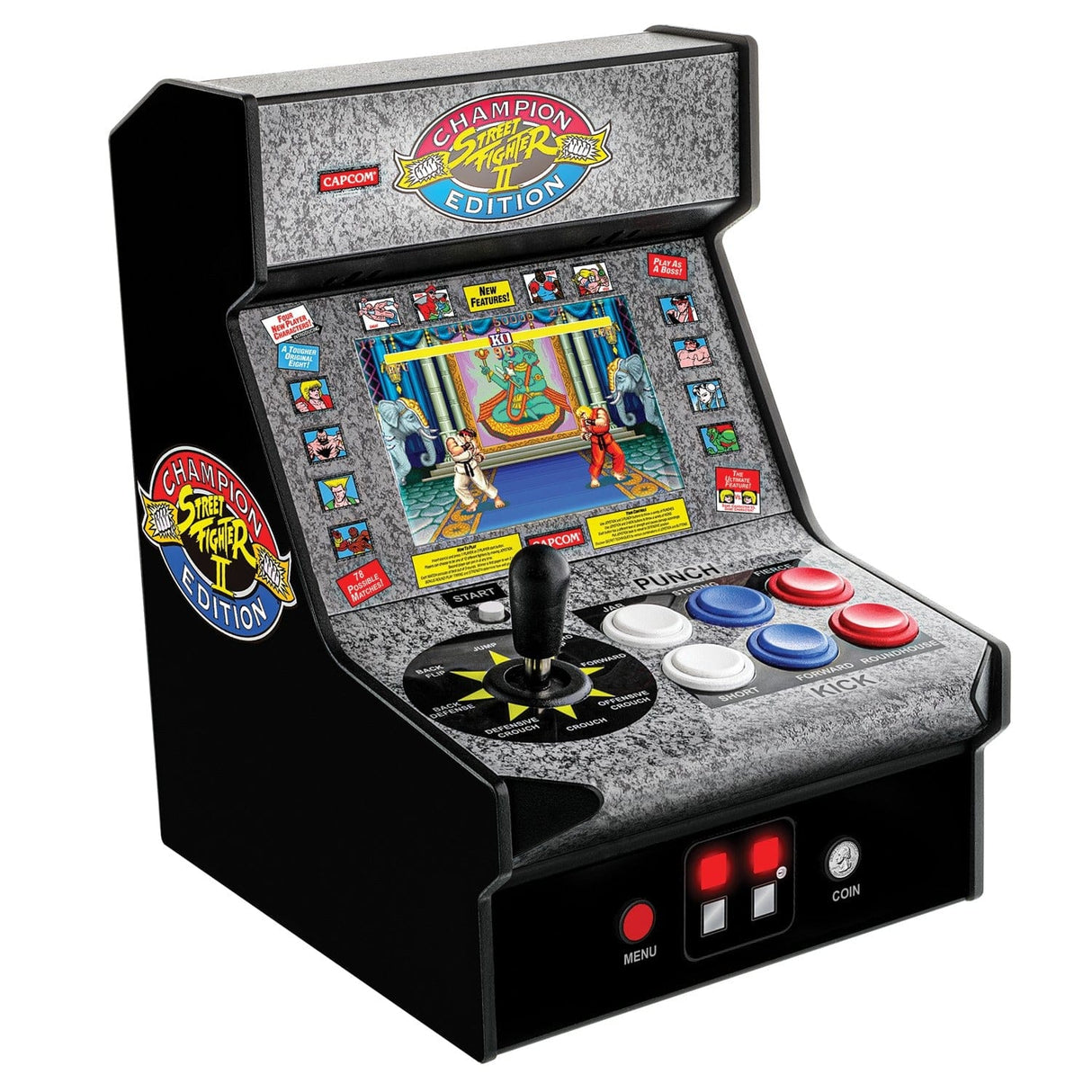 My Arcade Micro Player Retro Mini Arcade Machine, Street Fighter II