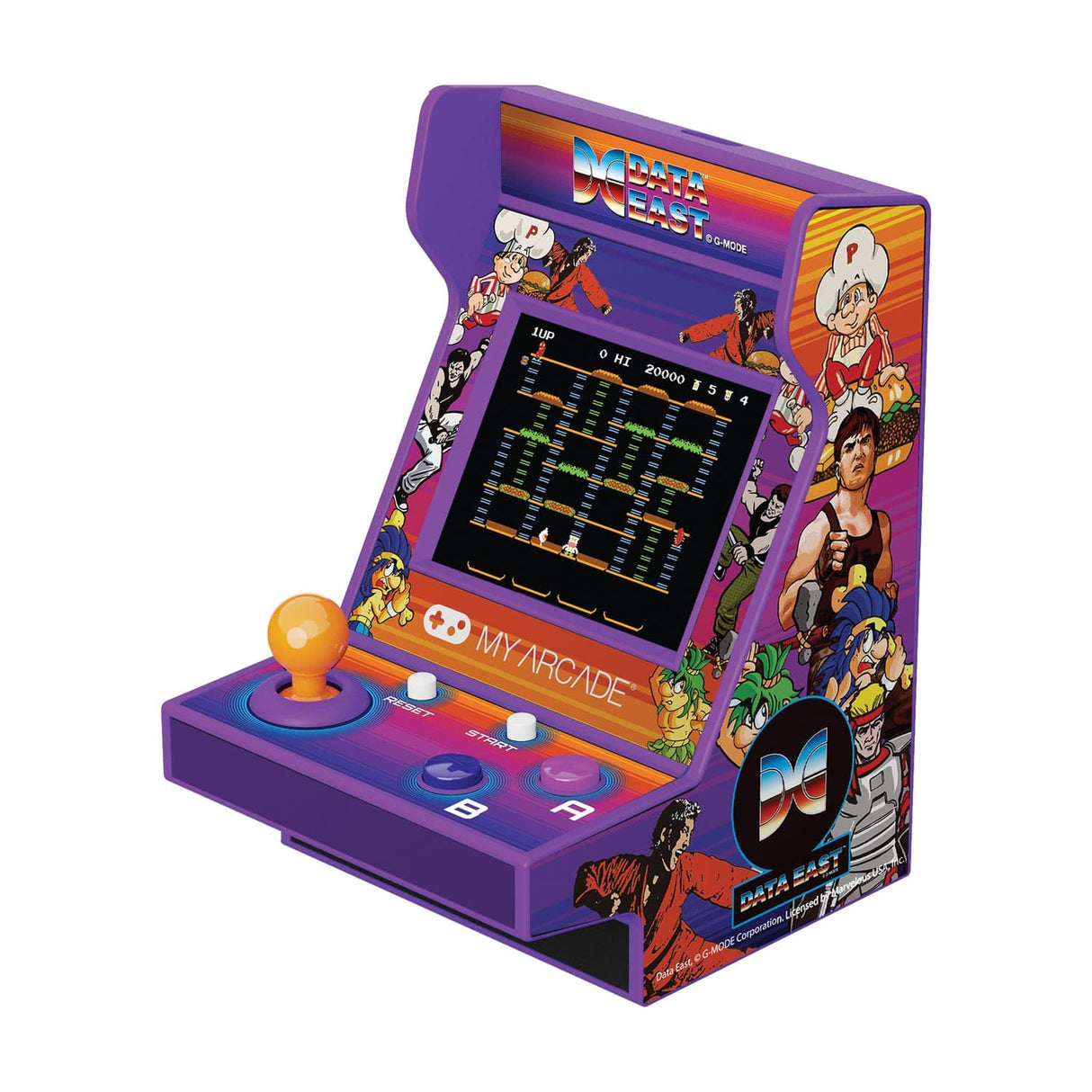 My Arcade Data East Hits Pico Player, 108 Games