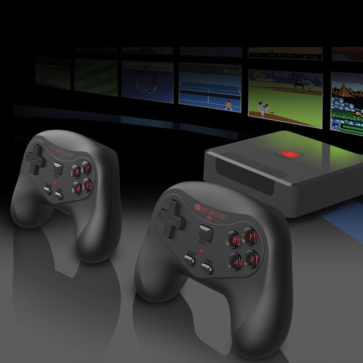 My Arcade GameStation Wireless HD 265-in-1 Video Game Console System with 2 Controllers