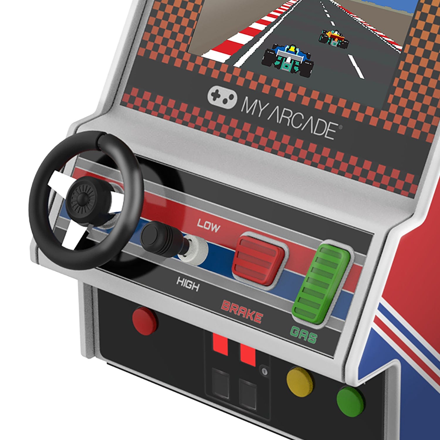 My Arcade Pole Position Racing Micro Player Portable Retro Arcade