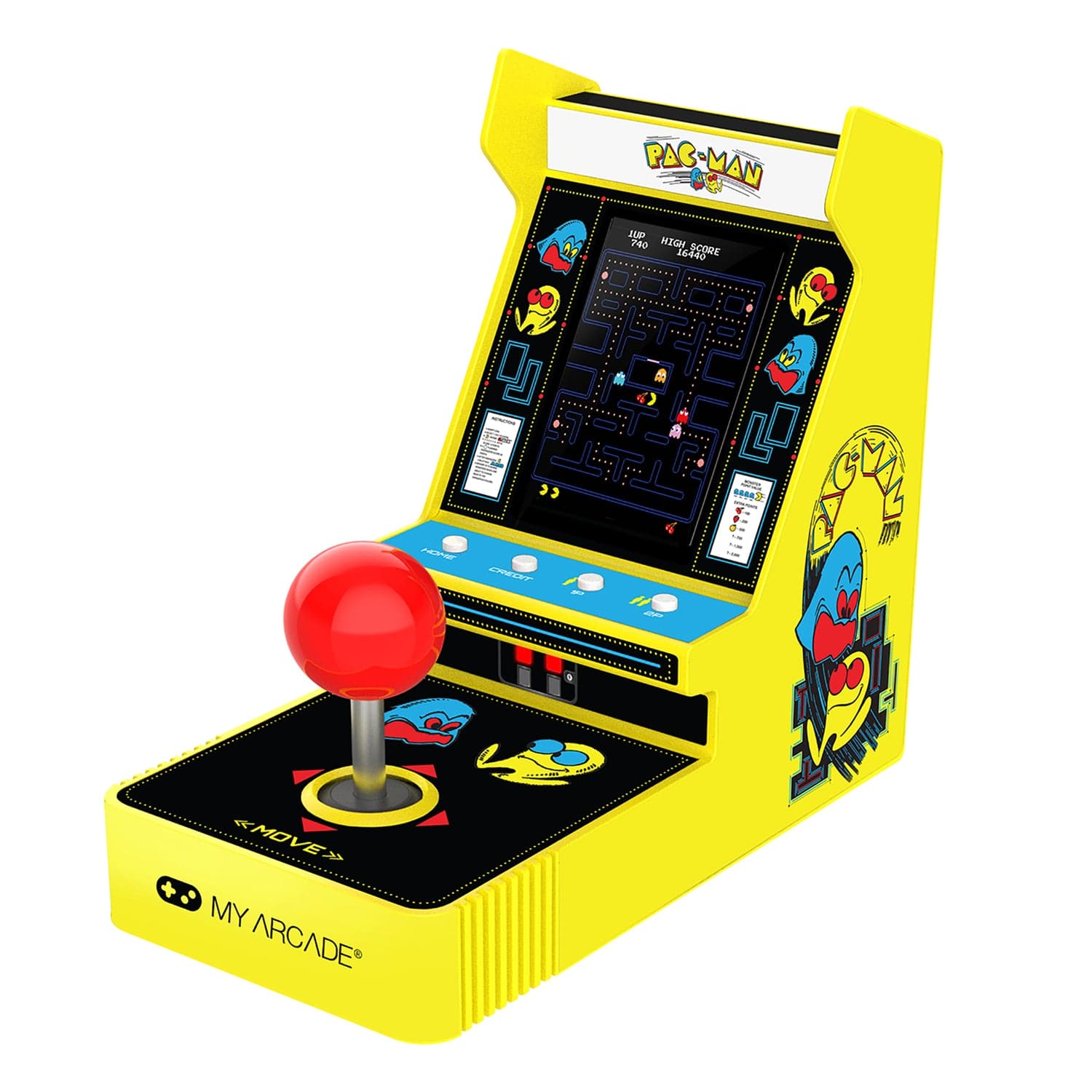 My Arcade Joystick Player Portable Retro Arcade, Pac-Man