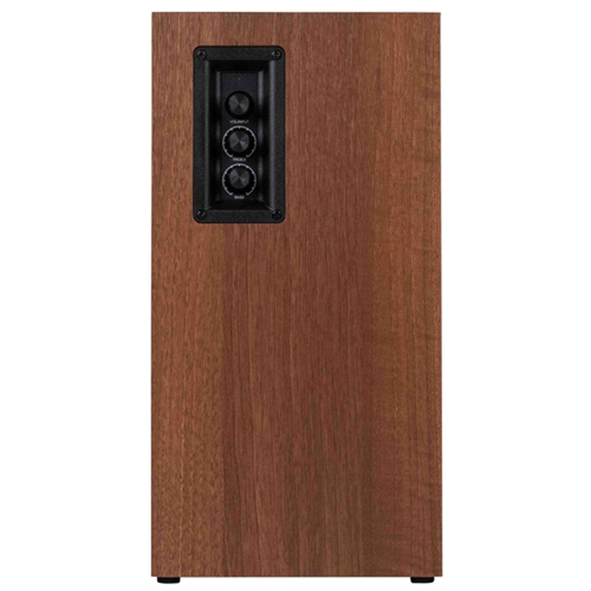 Dayton Audio B65A 70-Watt-Continuous Bluetooth Powered Bookshelf Speaker Set with 6.5-In. Woofers, Pair, Wood