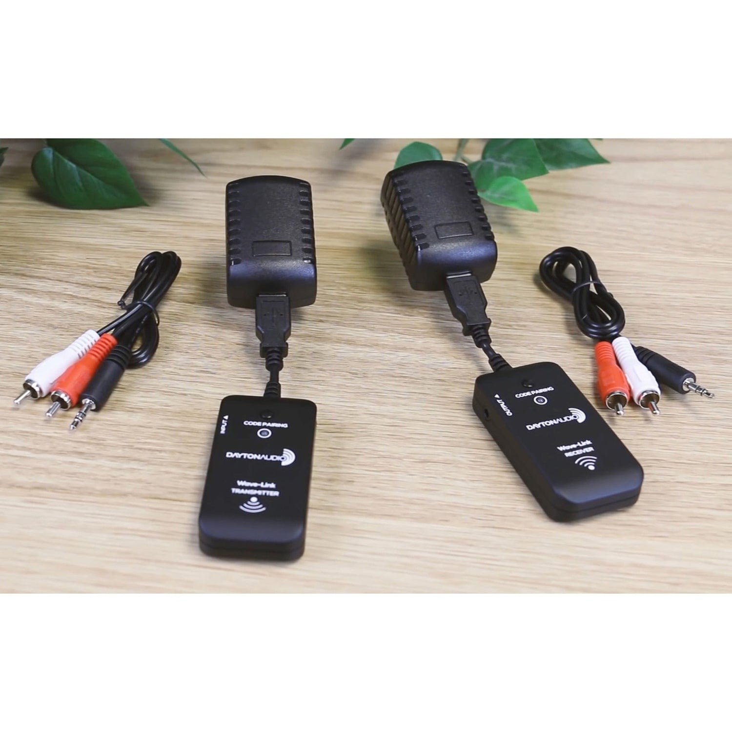 Dayton Audio Wave-Link WLS 2.4-GHz Full-Range Wireless Transmitter and Receiver for Subs and Speakers