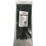 Eagle Aspen 100-Pack 11-In. UV-Resistant Nylon 6/6 Standard Cable Ties, 50-Lb. Tensile Strength, Temperature-Rated -40°F to 185°F, 11 In.