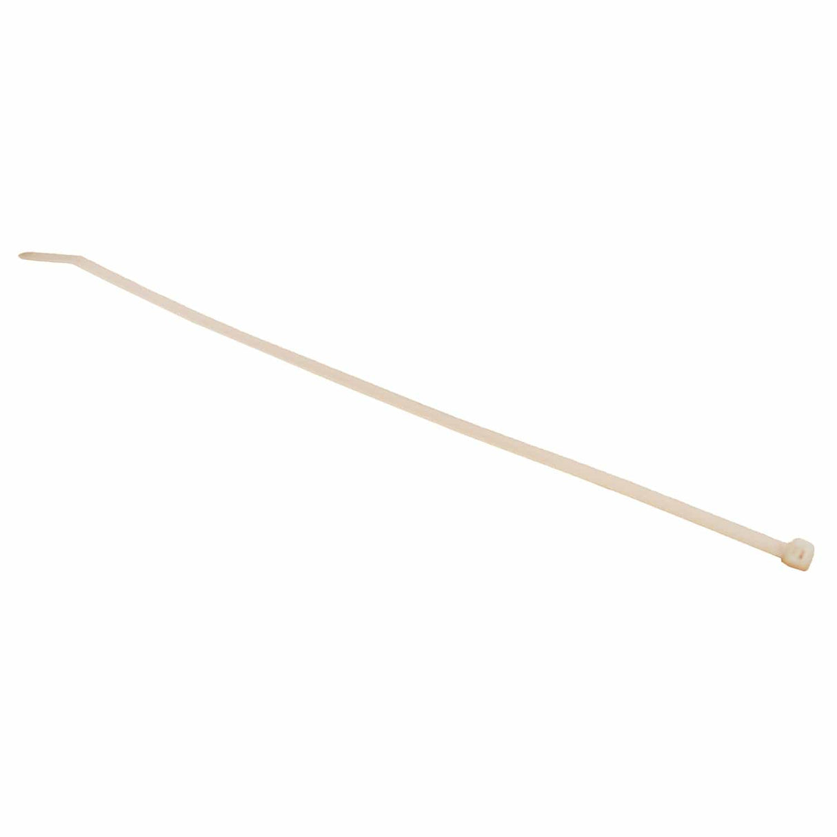 Eagle Aspen 100-Pack 7.5-In. Nylon 6/6 Standard Cable Ties, 50-Lb. Tensile Strength, UL Rated for Indoor Use, Natural, 11 In.