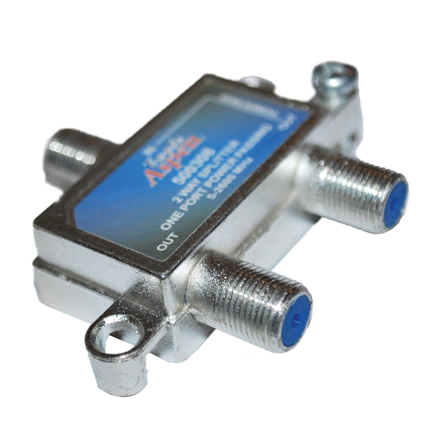 Eagle Aspen 2-Way 2600-MHz Coaxial Splitter with 1-Port Power Passing