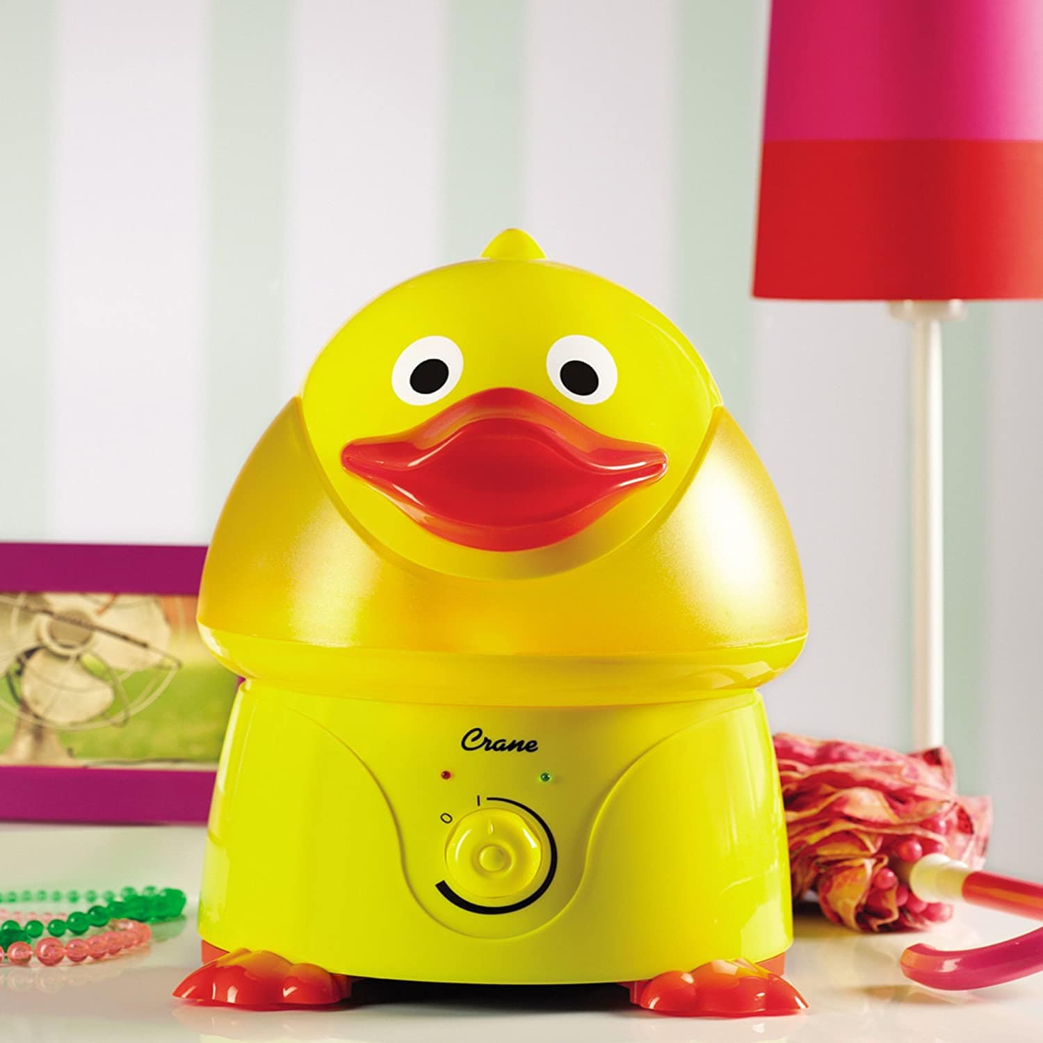 Crane EE6369 Adorables Ultrasonic Humidifier Duck - Certified Refurbished