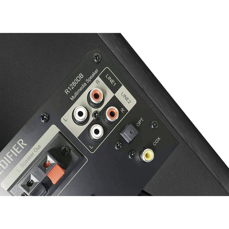 Edifier R1280DB 42-Watt-RMS Amplified Bluetooth Bookshelf Speaker System, Black