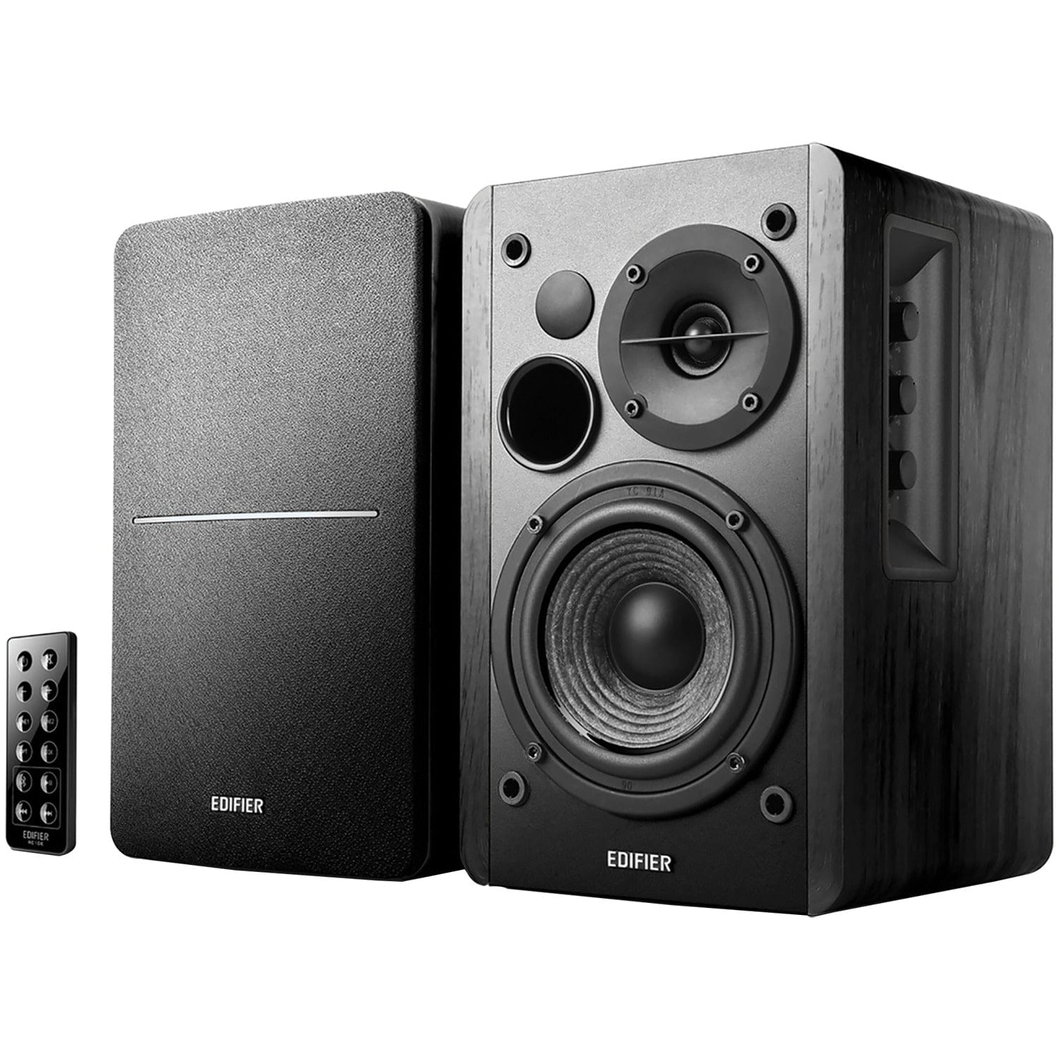 Edifier R1280DB 42-Watt-RMS Amplified Bluetooth Bookshelf Speaker System, Black