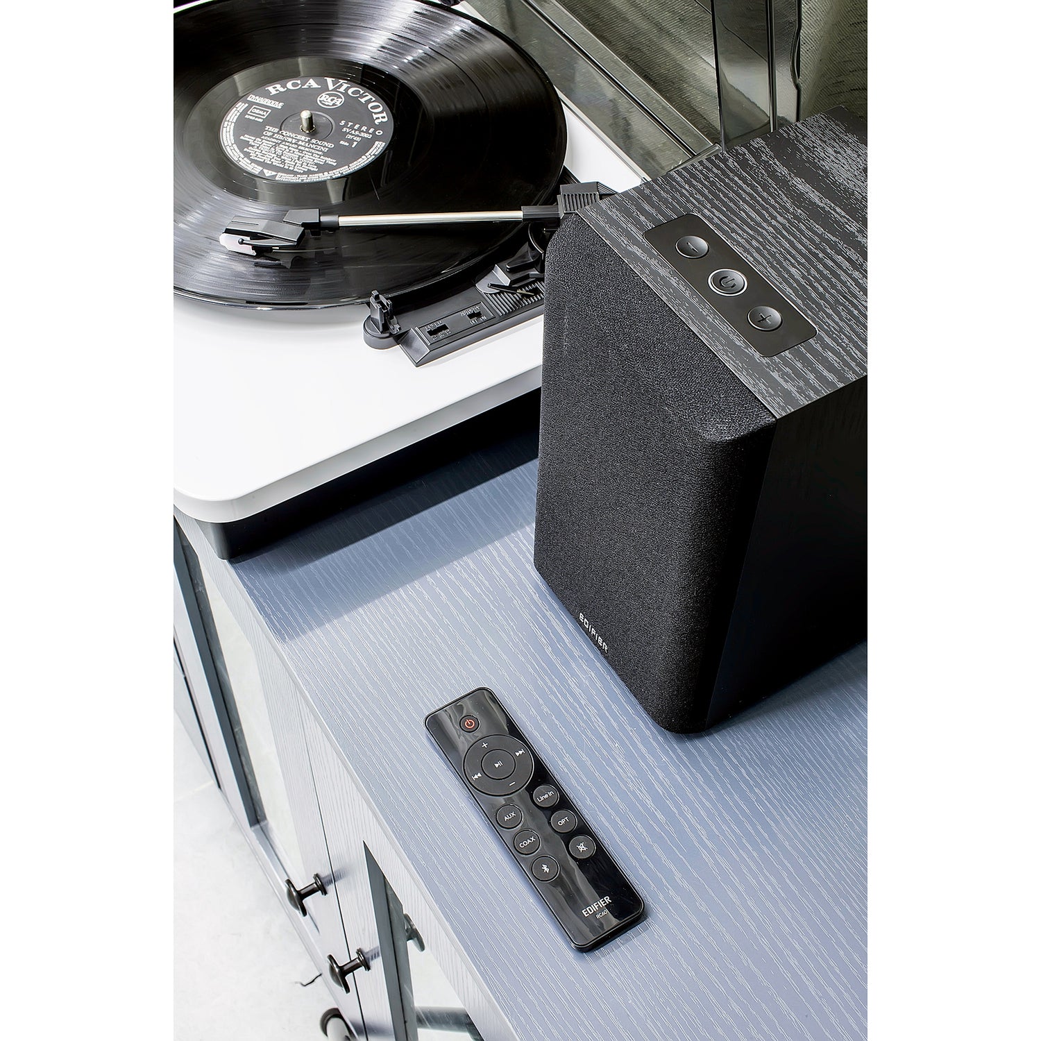 Edifier 220-Watt-Peak Bluetooth M601DB Powered Multimedia Speaker System with Wireless 8-In. Subwoofer, aptX HD Decoding, and Remote