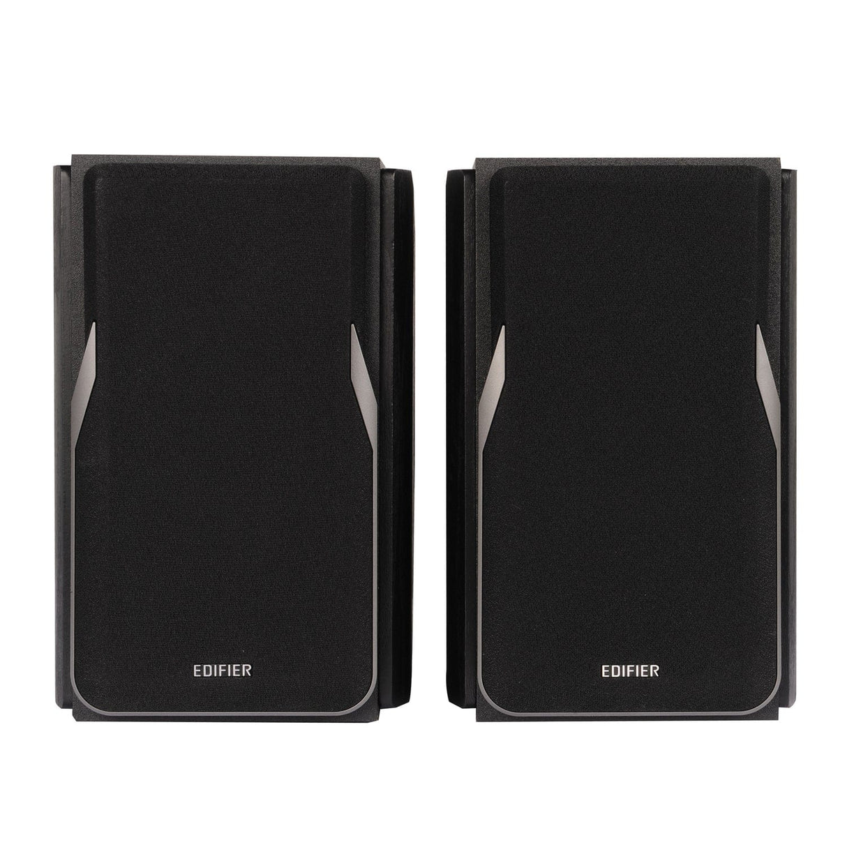 Edifier 42-Watt Continuous-Power Amplified Bluetooth Professional Bookshelf Speakers with Remote, R1380DB, 2 Count, Black