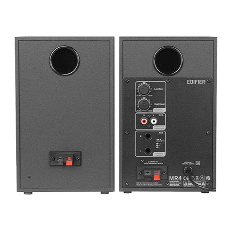 Edifier MR4 42-Watt-Continuous Powered 2.0 Studio Monitor Speaker System, 2 Count, Black