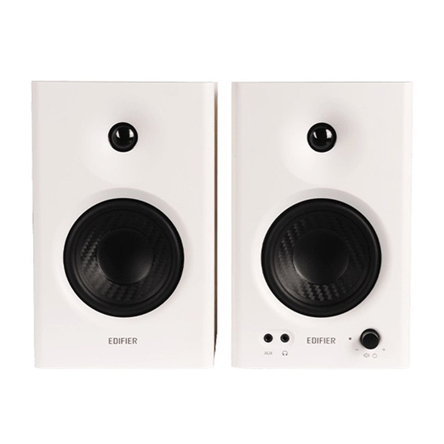 Edifier MR4 42-Watt-Continuous Powered 2.0 Studio Monitor Speaker System, 2 Count, White