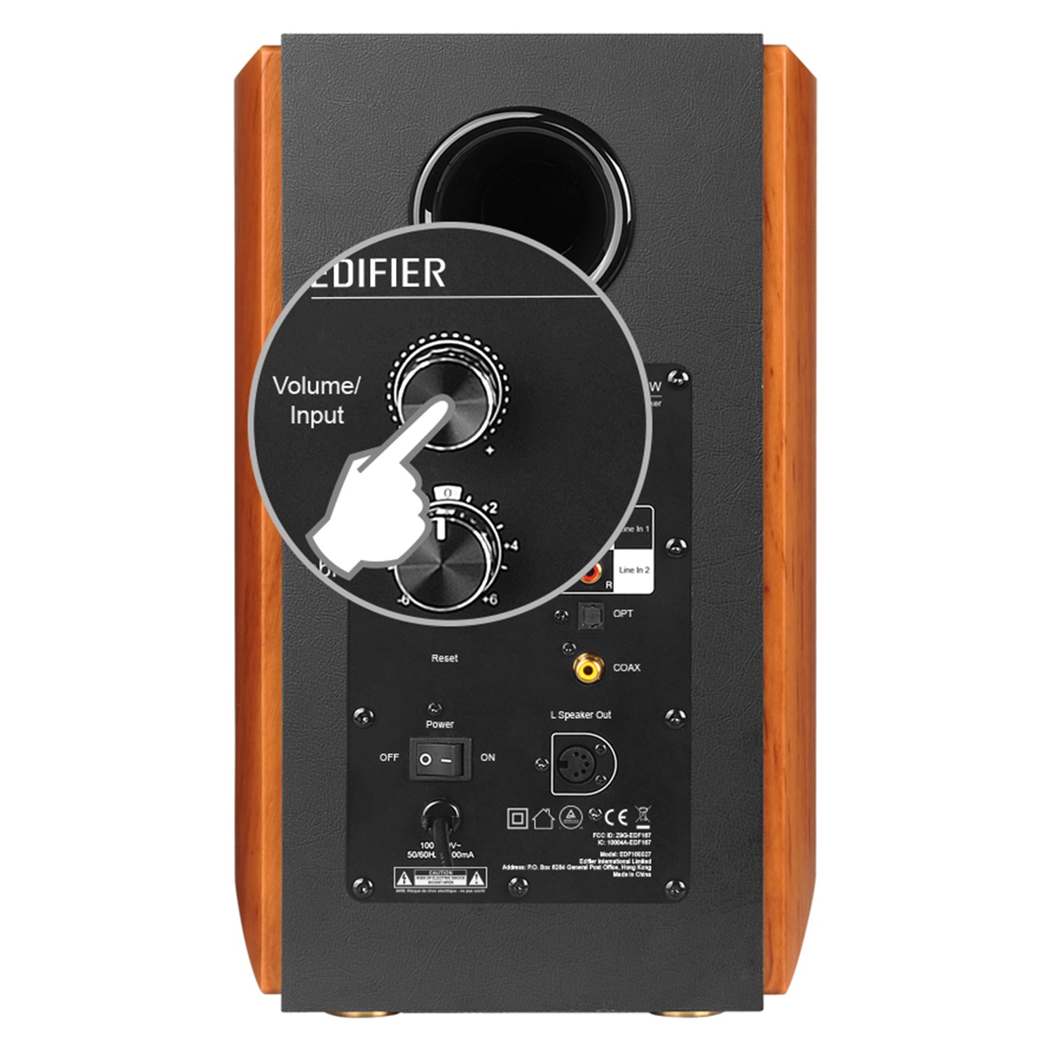 Edifier 120-Watt Bluetooth Wi-Fi Audiophile S1000W Active Bookshelf Speaker Set with 5.5-In. Woofers, Hi-Res Audio, Alexa, Optical/Coax/Aux, Pair