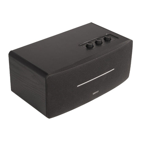 Edifier D12 Desktop 70-Watt Continuous-Power Bluetooth Amplified Integrated Stereo Speaker with Remote, Black