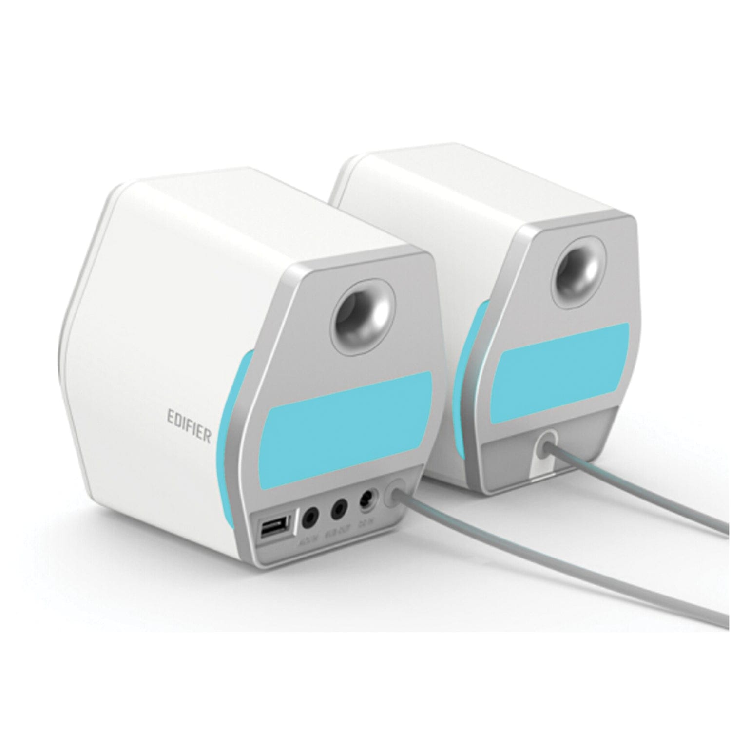 Hecate by Edifier Hecate G2000 32-Watt-Peak Bluetooth Stereo Speakers with Subwoofer Output, White