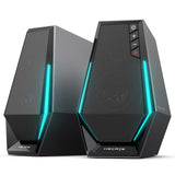 Hecate by Edifier 10-Watt G1500 Bluetooth and USB-Powered Gaming Computer Speaker with LED Light, Pair