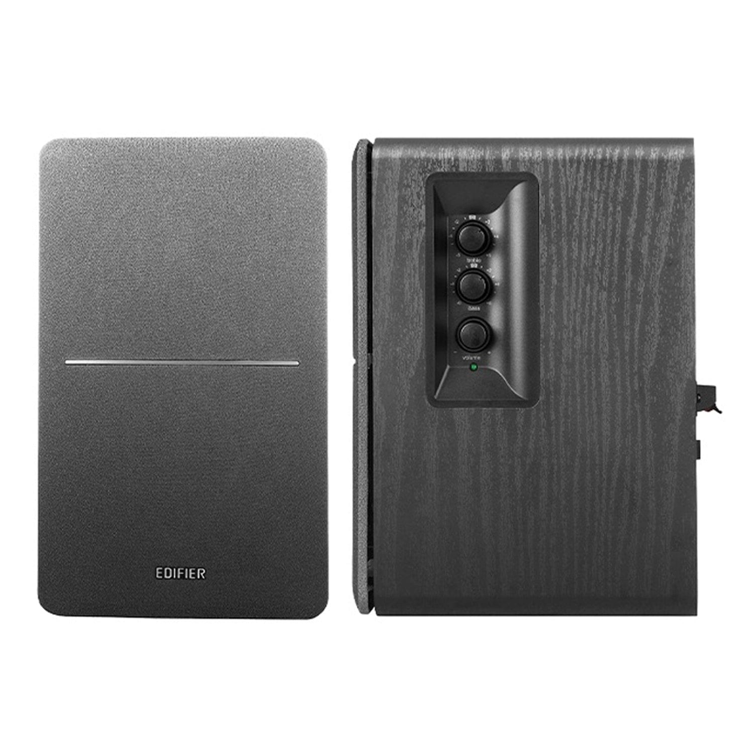 Edifier 42-Watt Continuous-Power Amplified Bookshelf Speakers, R1280T, 2 Count, Black