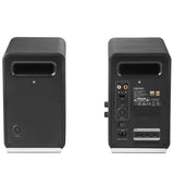Edifier 70-Watt-RMS Bluetooth QR65 Powered 2.0 Multimedia Speaker Set with Sub Out, 2.75-In. Woofers, Hi-Res Audio/Wireless, Light Display, Pair