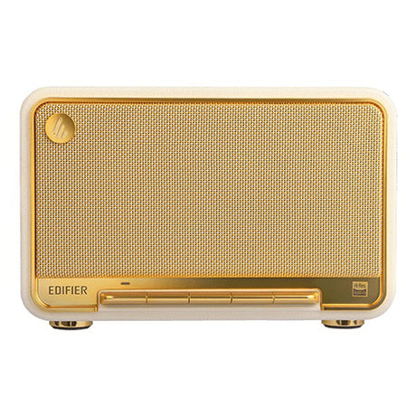 Edifier 60-Watt-Continuous Bluetooth Retro Rechargeable Tabletop Speaker, D32, Ivory