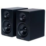 Edifier 66-Watt-RMS Bluetooth M60 Powered Compact Desktop 2.0 Speakers with 3-In. Woofers, Hi-Res Audio/Wireless, DSP, Touch Panel Control, Pair