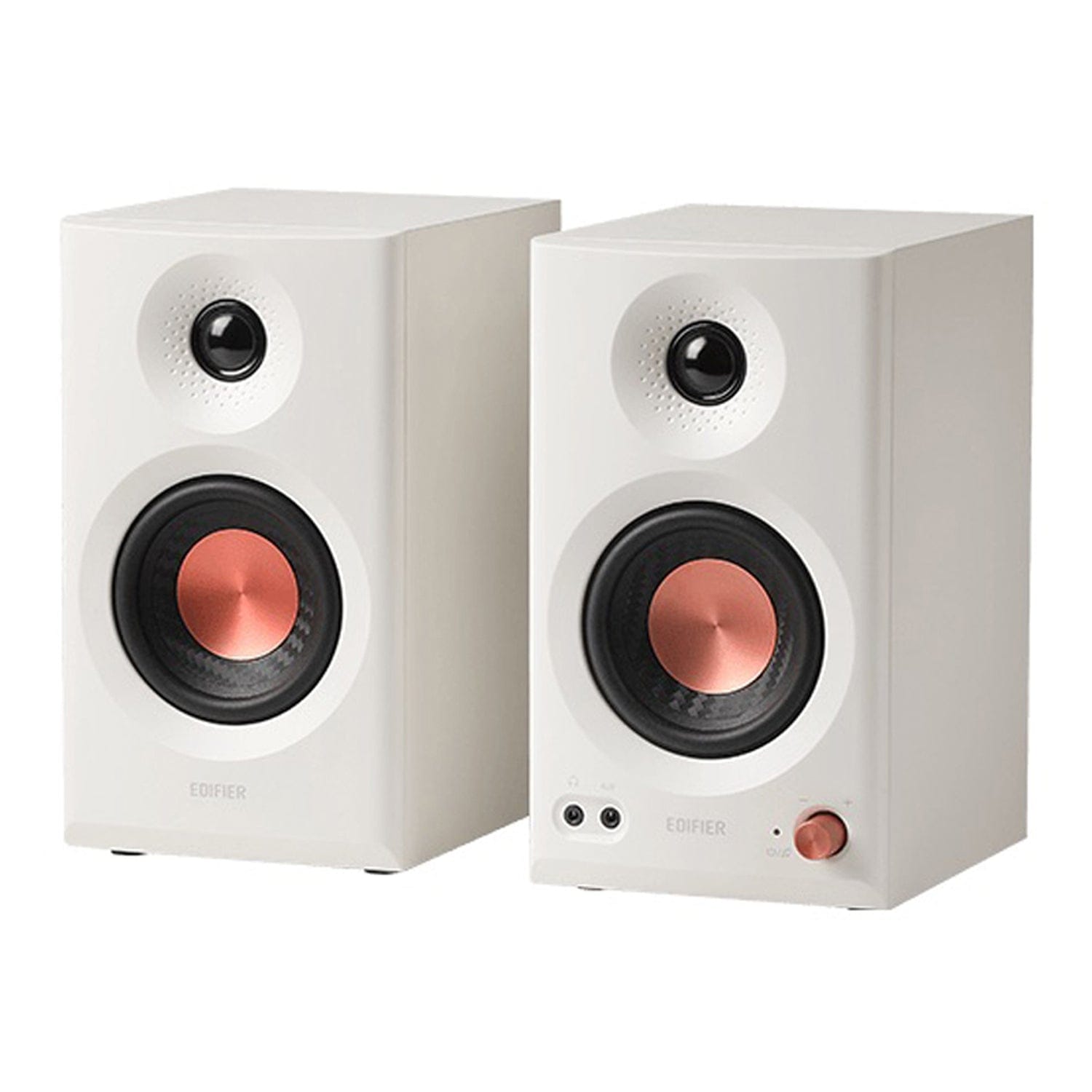 Edifier MR3 36-Watt-Continuous Powered 2.0 Studio Monitor Speaker System, 2 Count, White