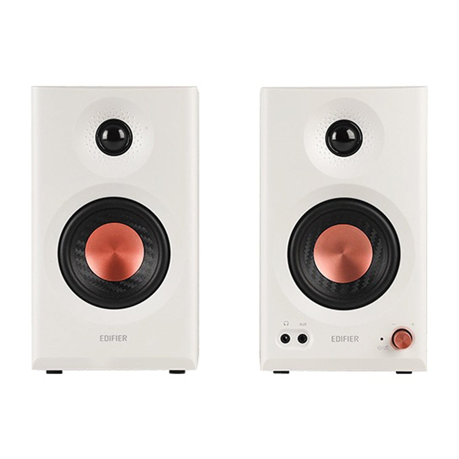 Edifier MR3 36-Watt-Continuous Powered 2.0 Studio Monitor Speaker System, 2 Count, White