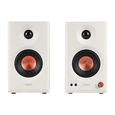 Edifier MR3 36-Watt-Continuous Powered 2.0 Studio Monitor Speaker System, 2 Count, White
