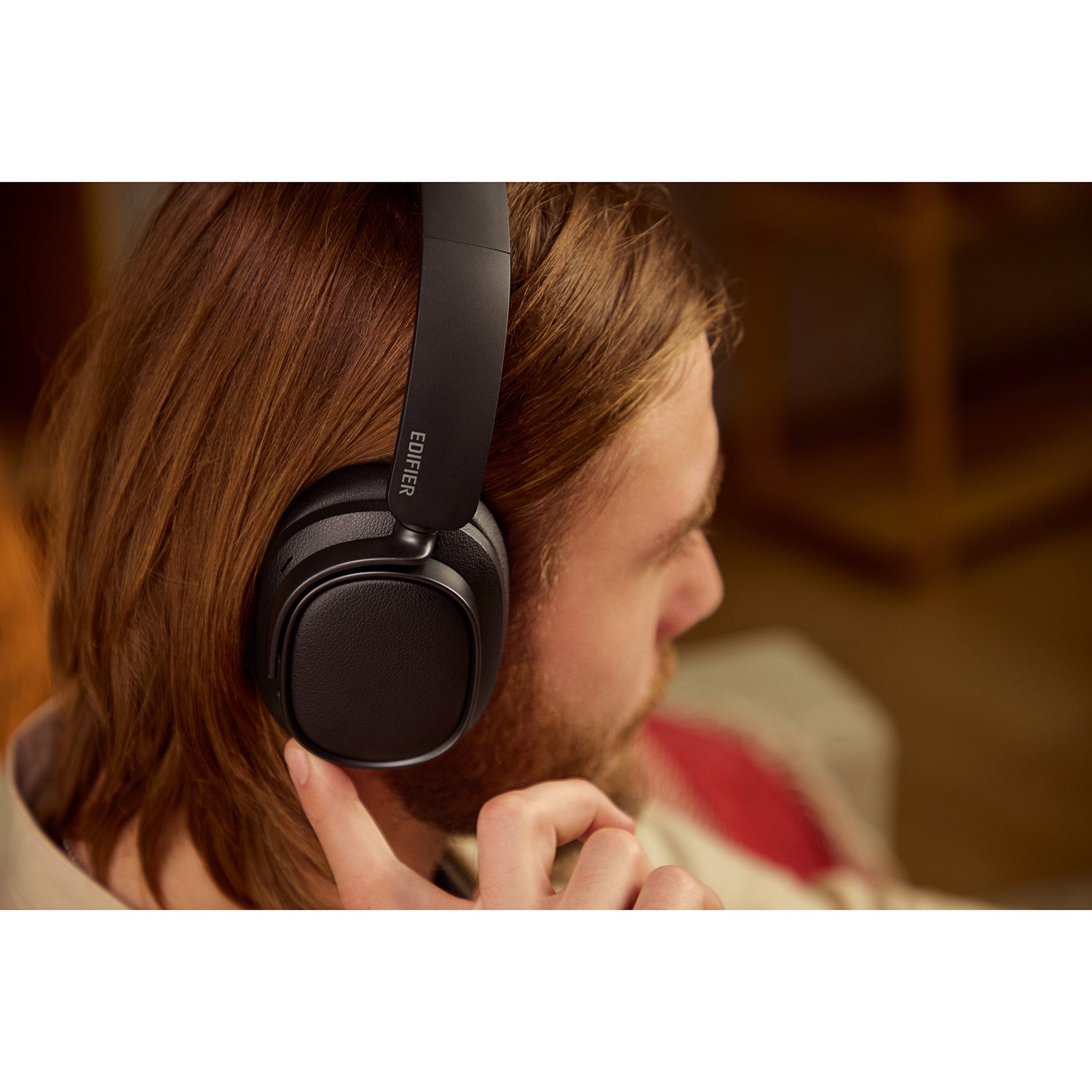 Edifier ES850NB Bluetooth Foldable Over-Ear Headphones with Noise-Canceling Mic, Hi-Res Audio/Wireless, USB-C In, ANC, up to 92 hours Battery Life