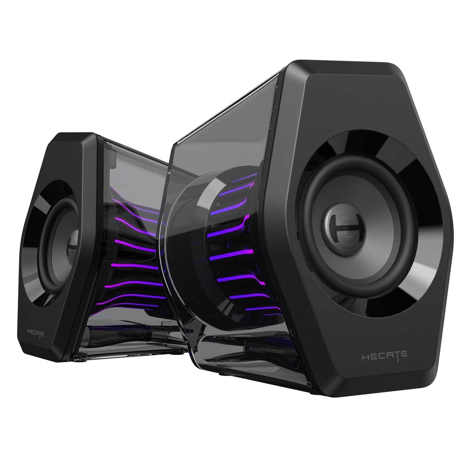 Hecate by Edifier 64-Watt Bluetooth PRO Gaming Speaker System, G2000, 2 Count, Black