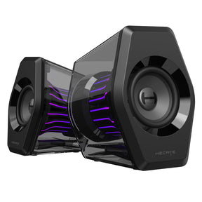 Hecate by Edifier 64-Watt Bluetooth PRO Gaming Speaker System, G2000, 2 Count, Black
