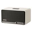 Edifier 80-Watt-RMS Bluetooth Retro S300 Powered Tabletop Speaker with 5.5-In Mid-Bass Driver, Hi-Res Audio, Aux, AirPlay 2, Remote, Ivory